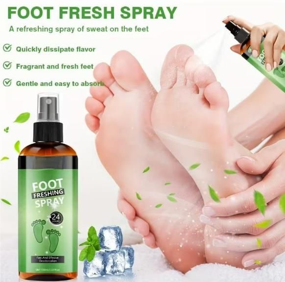 Instant Foot Freshening Spray – Odor Control (Pack of 2)